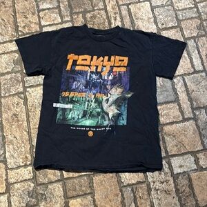 CVLA Rising Sun Anime Tokyo Japan Graphic Tee